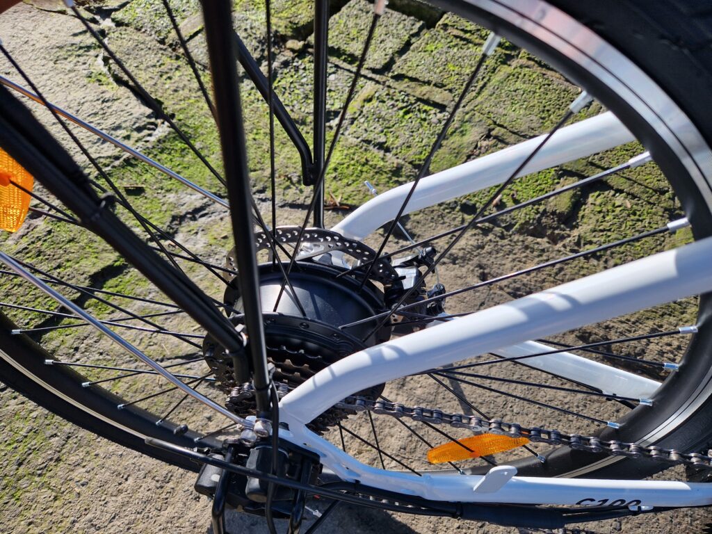 eskute c100 rear hub motor