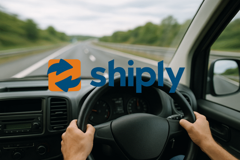 a drivers view from a small van - shiply courier review