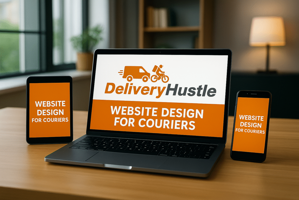 website design for courier companies
