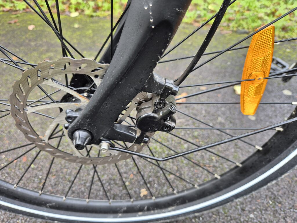 engwe p275se front brake