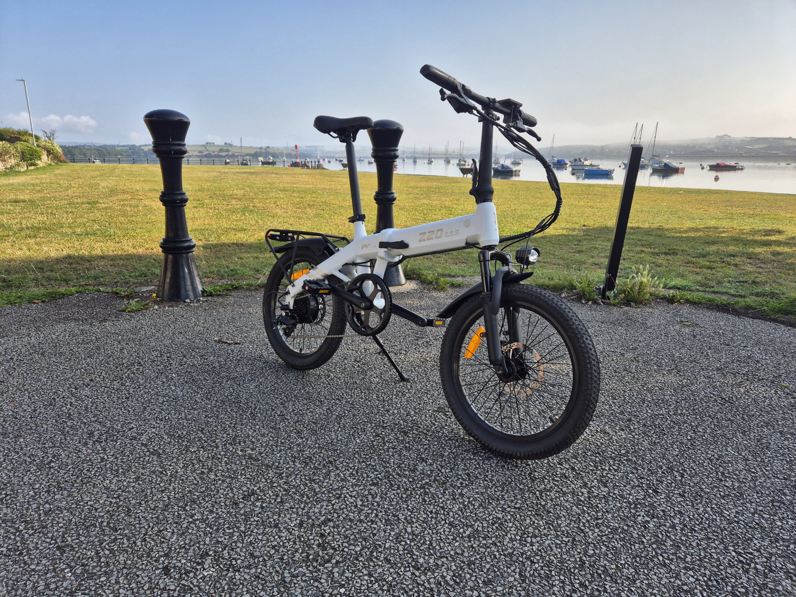 PVY Z20 Pro Evo pictured by a coastal estuary