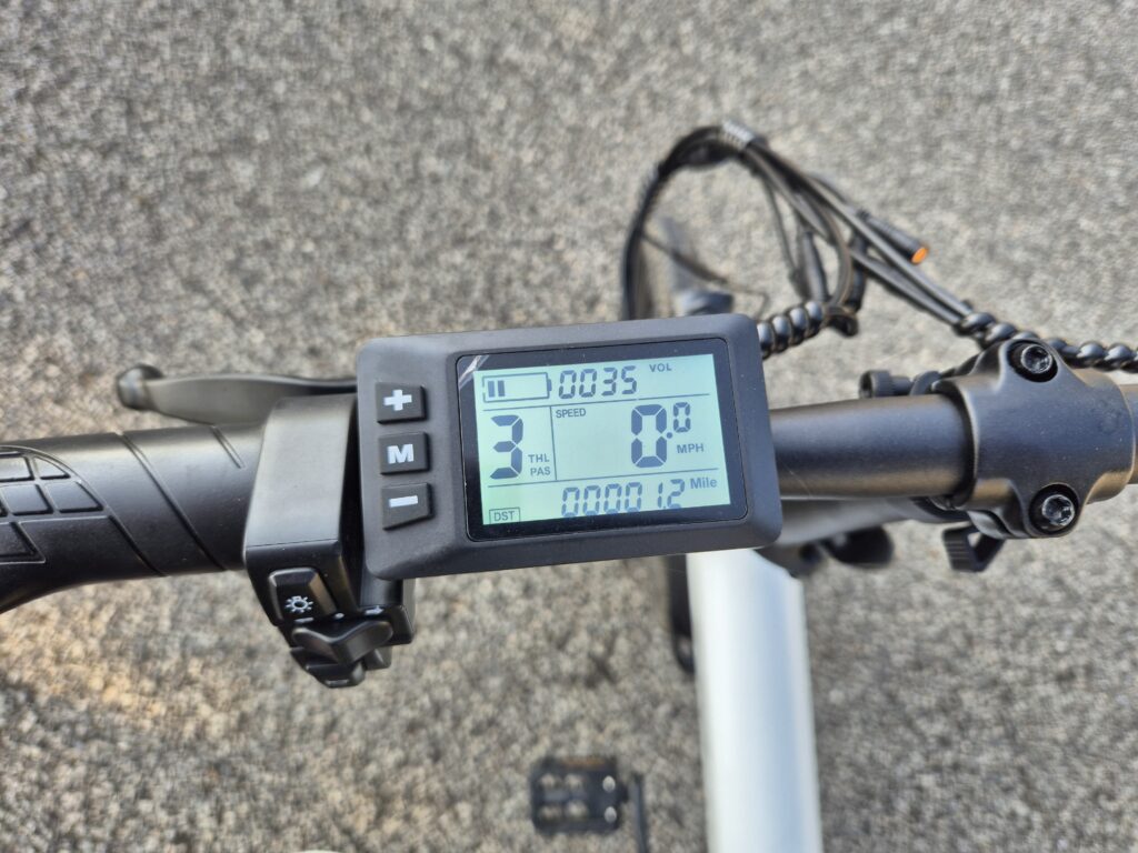 PVY Z20 Pro Evo display